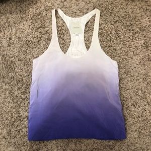 Mason Purple Ombré Silk Tank Top 2